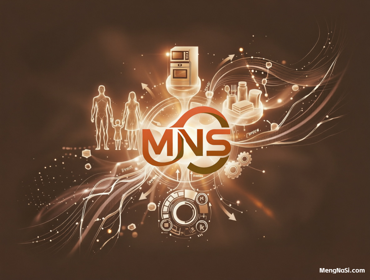 MNS系统连接图“家庭连接”概念温馨图